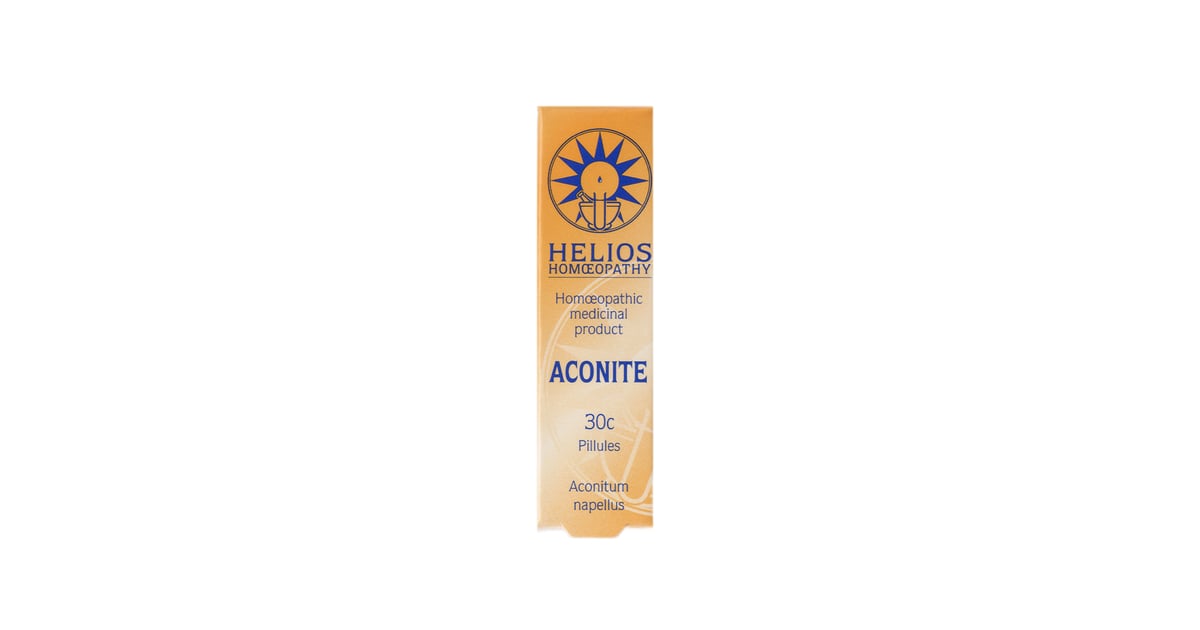 Helios Aconite pillules for natural health and well-being.