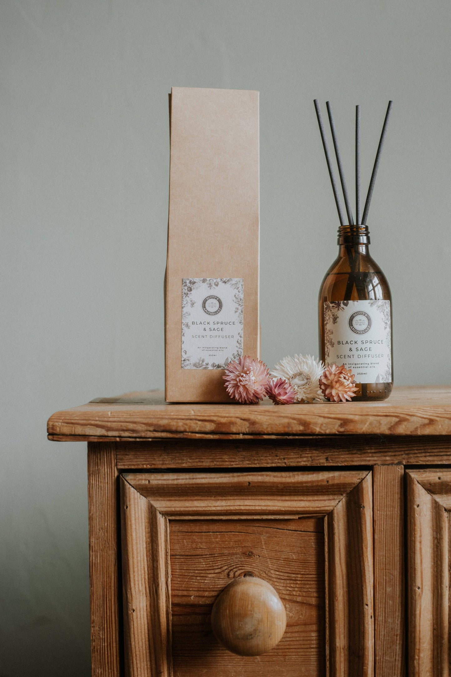 Scott's Apothecary - Black Spruce & Sage Scent Diffuser
