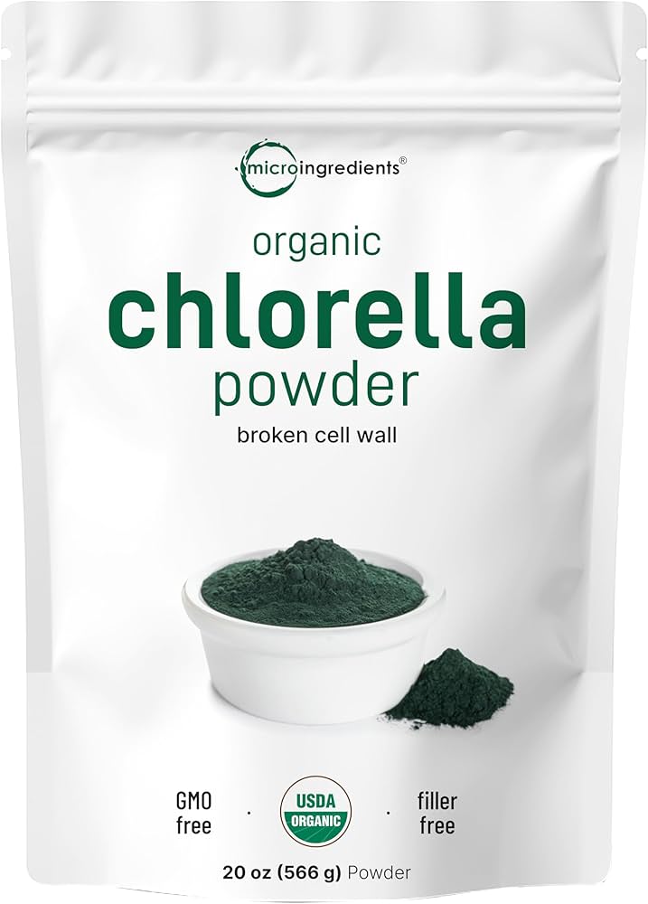 Broken Cell Chlorella, a powerful green superfood for maximum nutrient absorption and overall well-being.