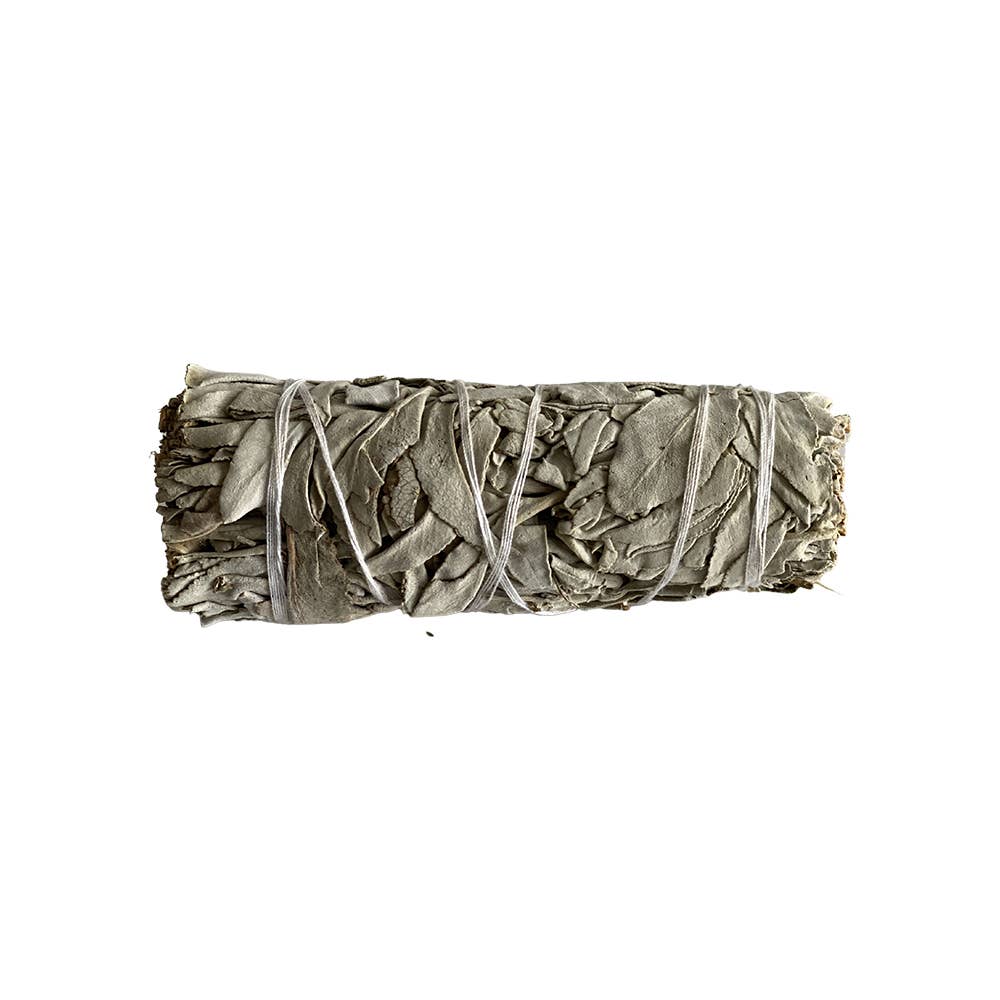 VIE - 100 Sage Smudge Sticks, Pack of 100 pcs, 4" White Sage