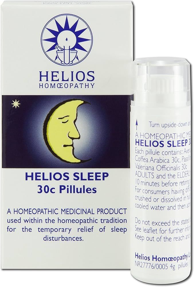 Helios Sleep 30c pillules 100s - homeopathic preparation for natural sleep patterns.