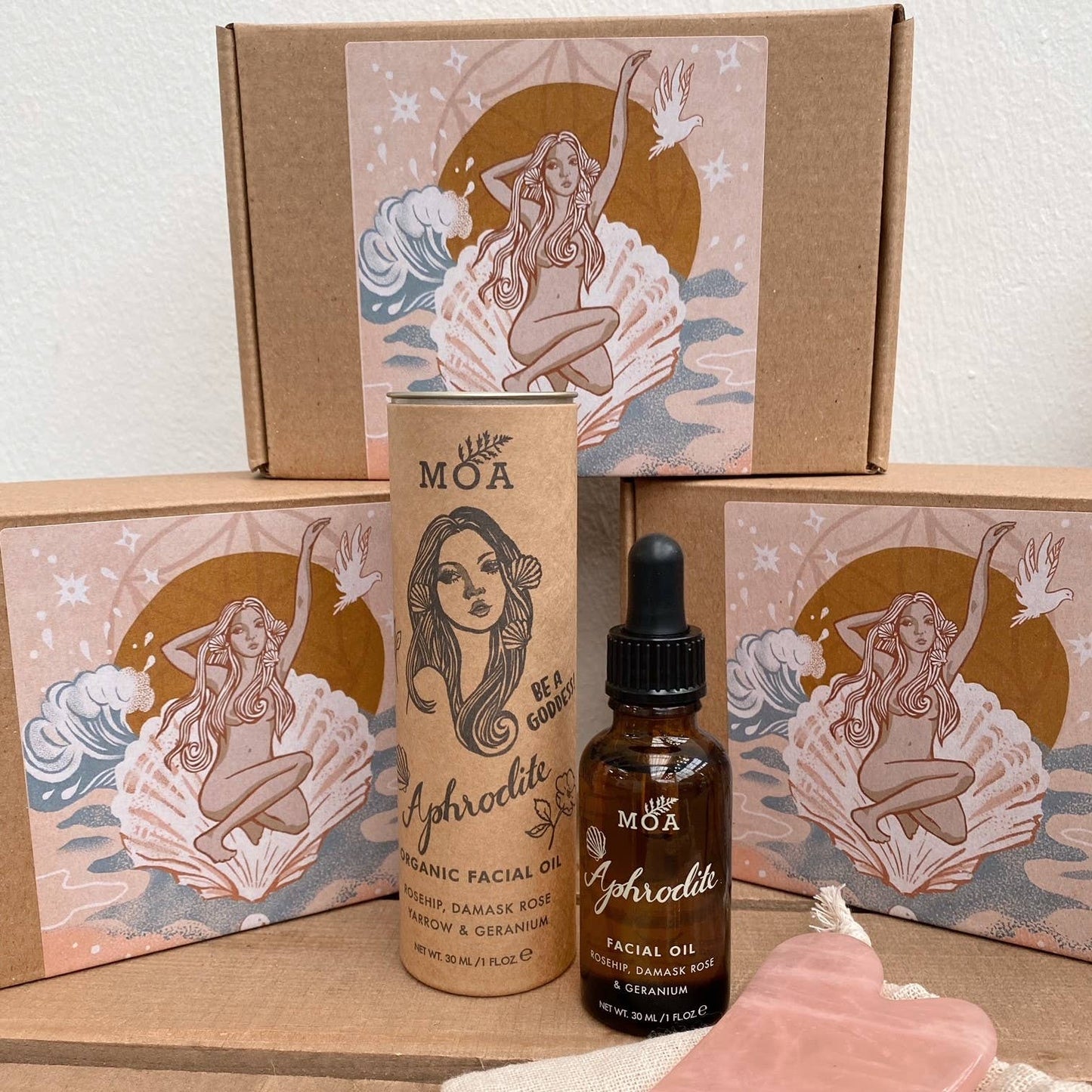 MOA - Magic Organic Apothecary - Aphrodite Gua Sha Gift Set