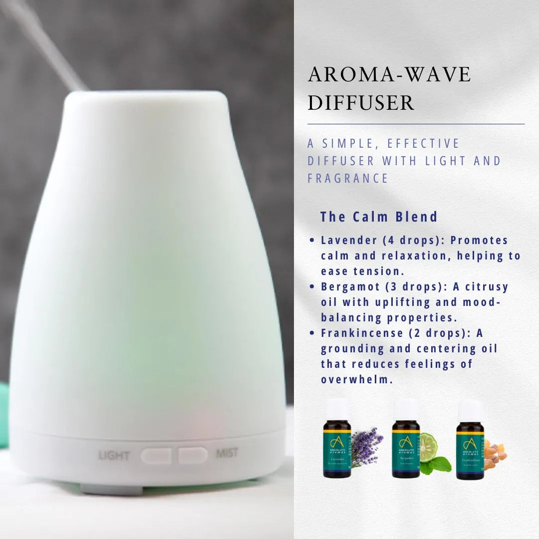 Aroma-Wave Bliss Ultrasonic Diffuser