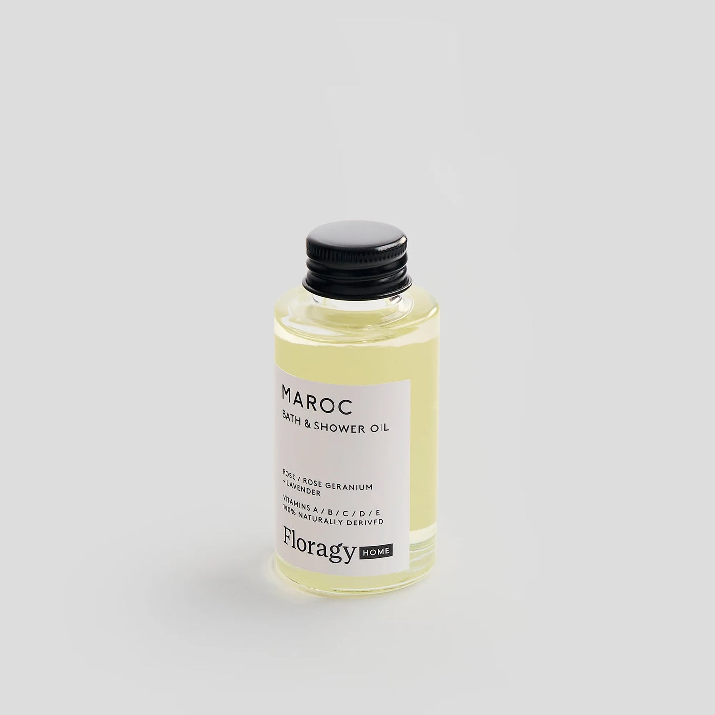 Floragy Maroc & Shower Oil with nourishing Argan oil for intense hydration.