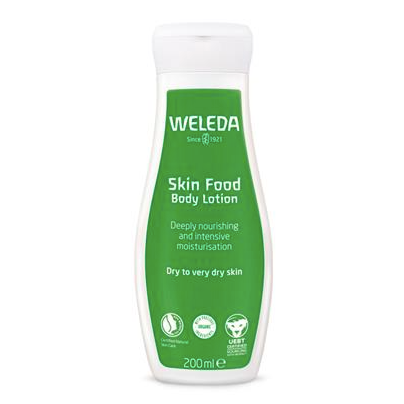 Weleda Skin Food Body Lotion - 200ml – Skin Food Body Lotion is a super, wholesome, feel-good food carefully chosen to