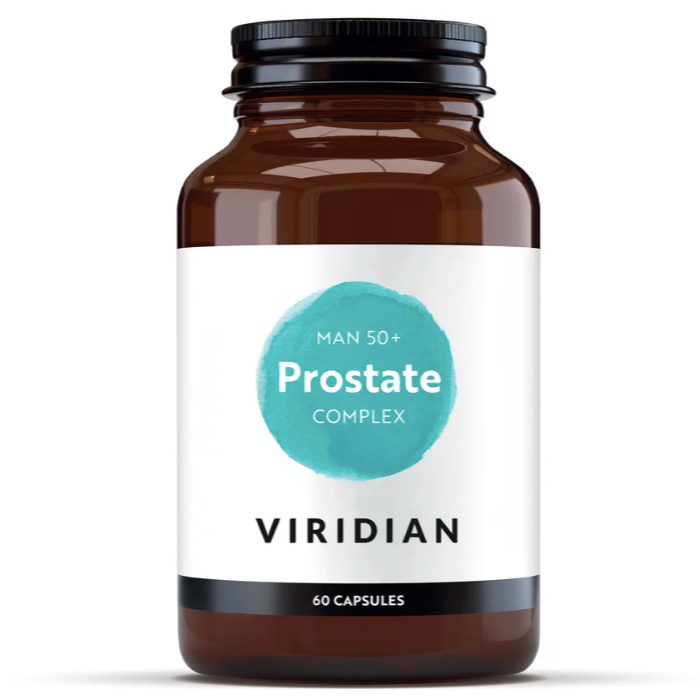 Viridian 50+ Prostate complex for men - 60 capsules – Man 50+ Prostate Complex is a combination of renowned plant extracts in