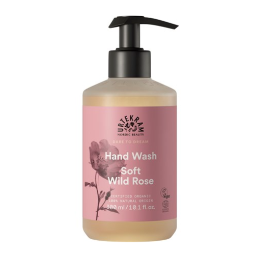 Urtekram Soft Wild Rose Handwash - 300ml – Urtekram Soft Wild Rose Dare to Dream Hand Wash wraps your hands in the fresh, l