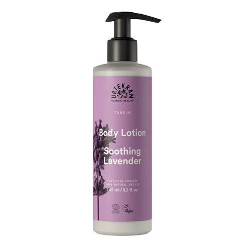 Urtekram Body Lotion lavender - 245ml – Urtekram Tune In Soothing Lavender Body Lotion is a hydrating, nourishing lotion