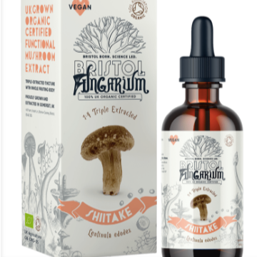 Bristol Fungarium Shiitake Tincture - 50ml – UK-grown organic Shiitake tincture, cloned in our lab and extracted in the tinct