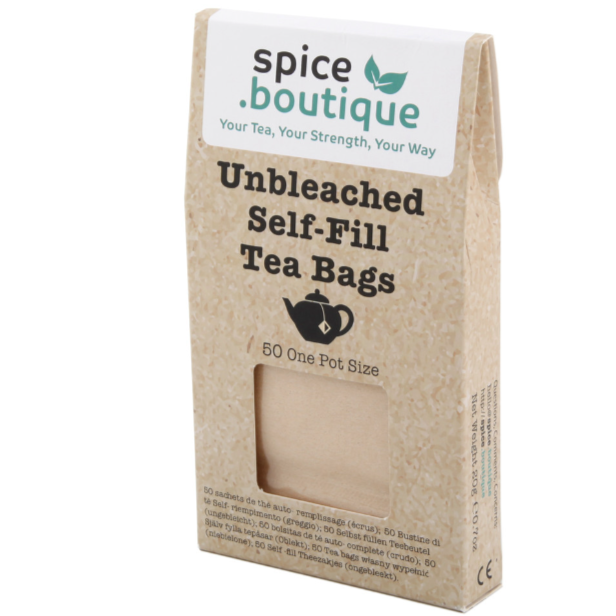 Self Fill Tea Bags by Spice Boutique