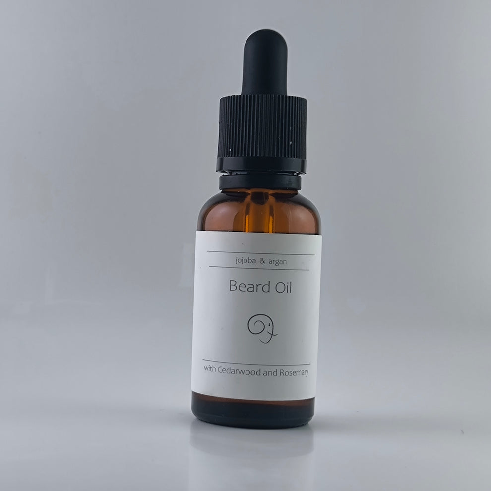 Green Elephant Beard Oil 30ml for a soft, manageable, and healthy beard.