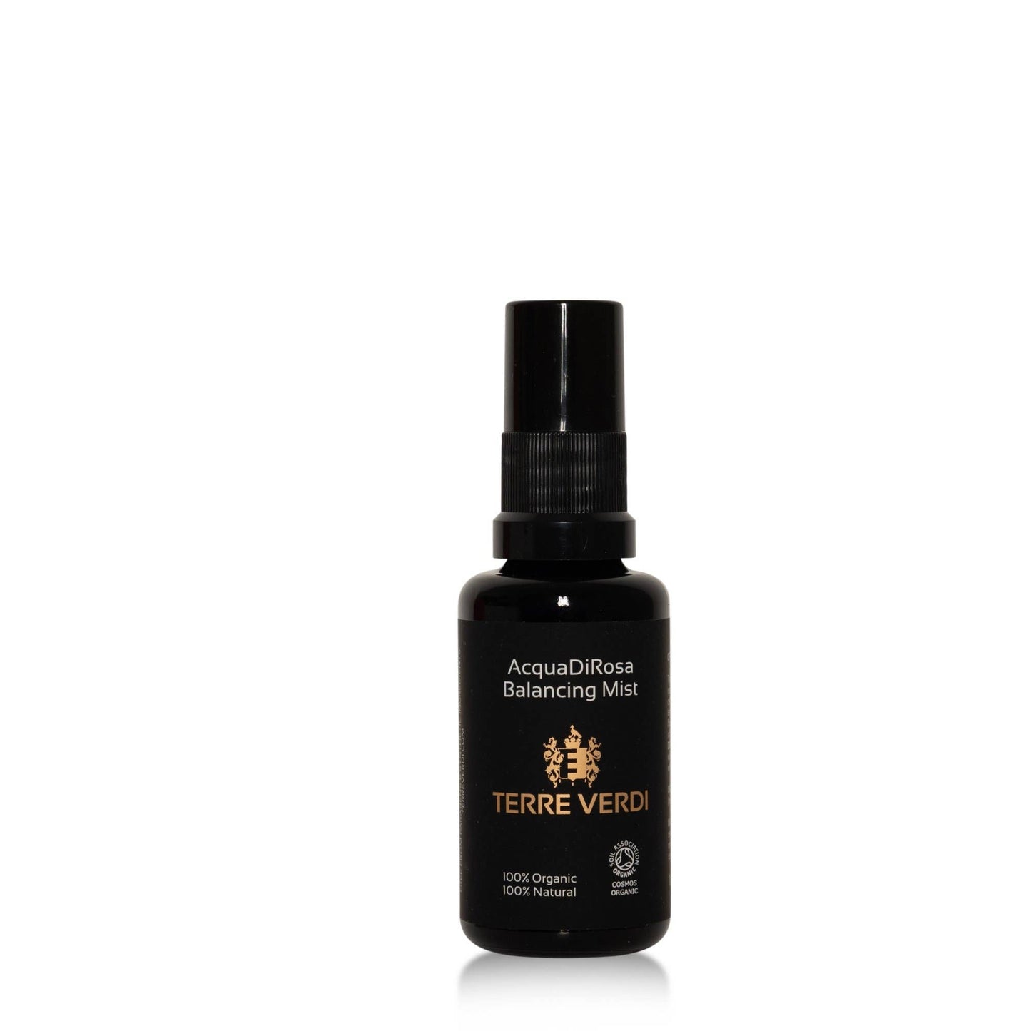 Terre Verdi - Acqua di Rosa Balancing Mist - Organic Rose Water Toner - Travel Size