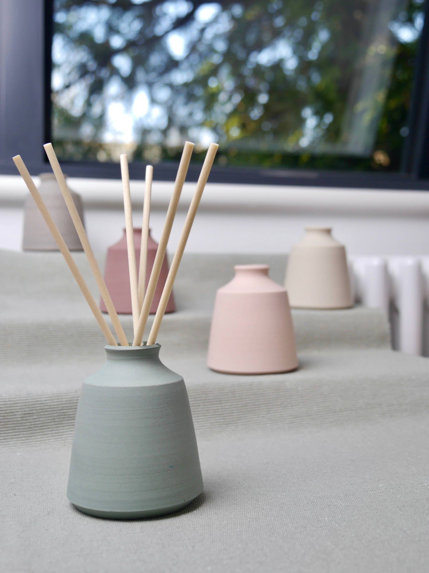 Handmade Ceramic Reed Diffuser, Luxury Home Decor