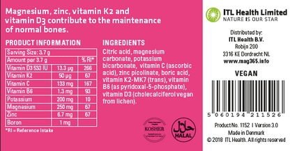 Mag365  Magnesium Bone Formula 180g
