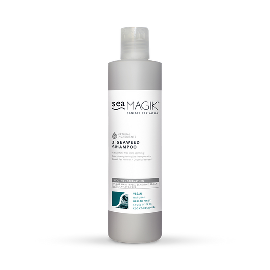 Sea Magik 3 Seaweed Shampoo for revitalising and nourishing hair with mineral-rich seaweed.