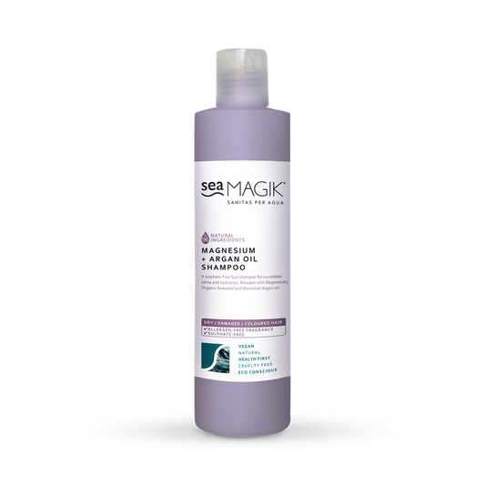 SeaMagik Magnesium and Argan Shampoo for healthy, vibrant hair.