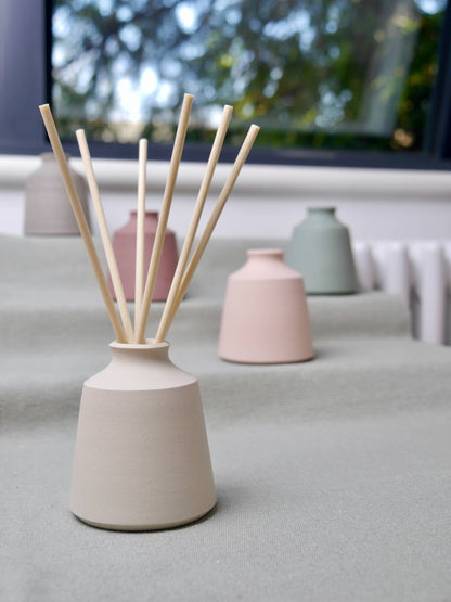 Handmade Ceramic Reed Diffuser, Luxury Home Decor  