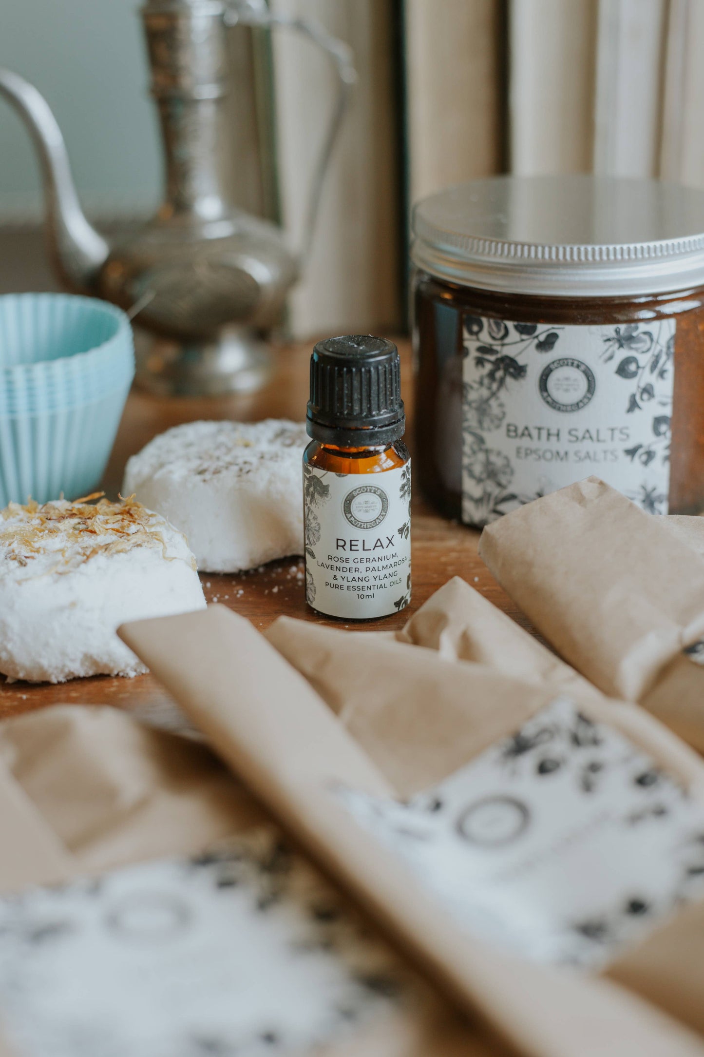 Scott's Apothecary - Make your own Natural Bath Bombs & Luxury Bath Salts