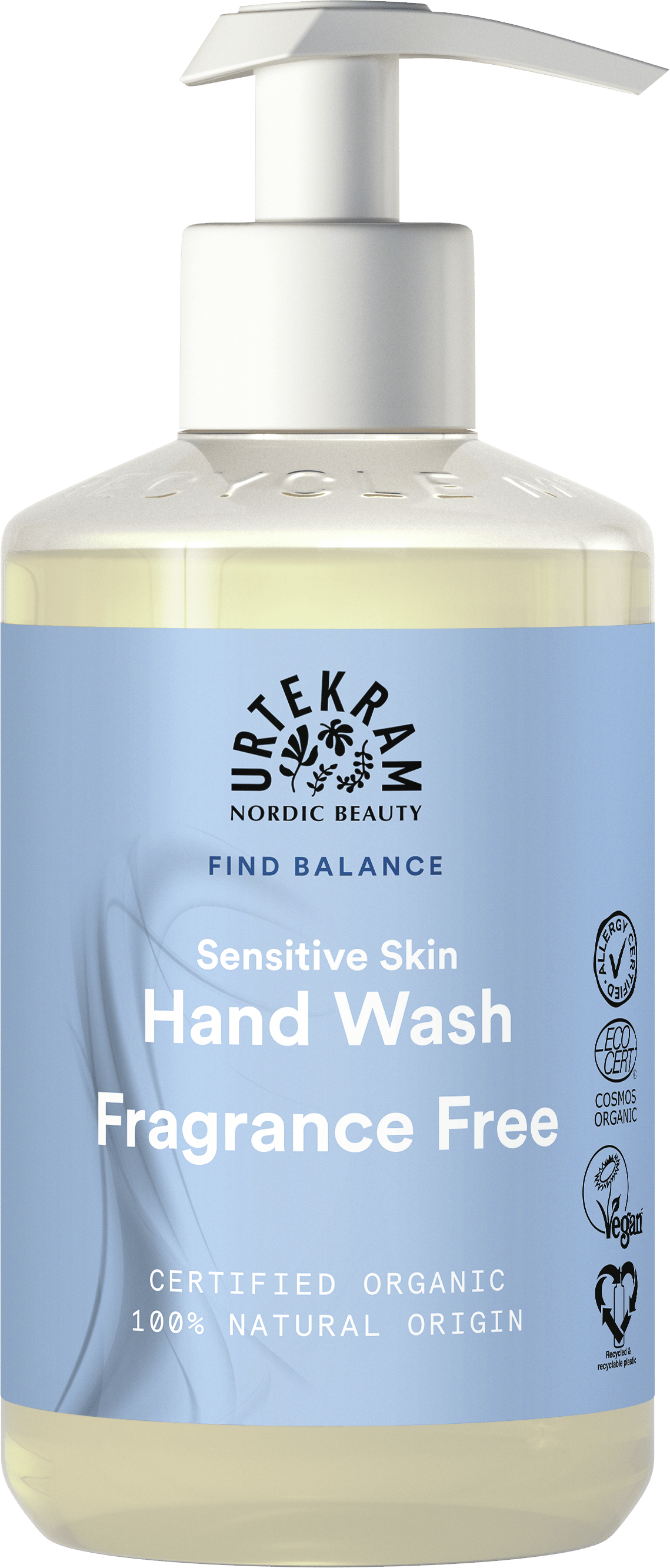 Urtekram sensitive skin handwash fragrance free