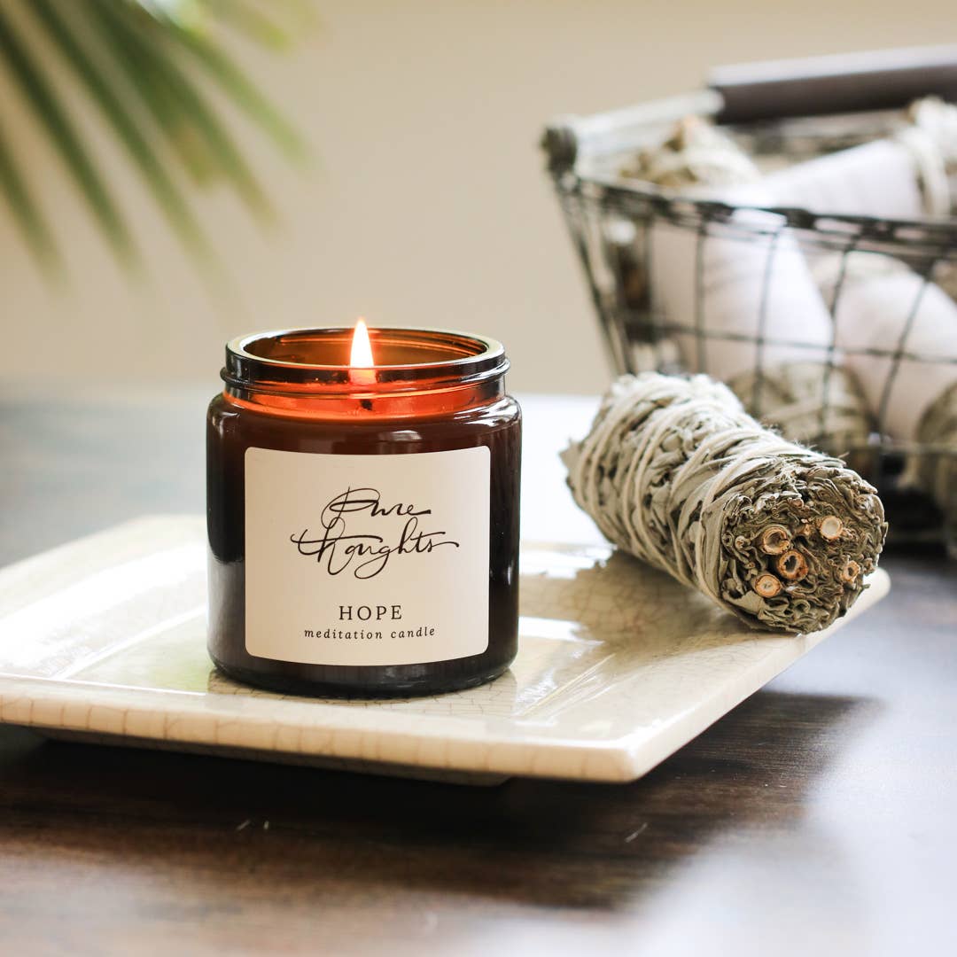 Hope Meditation Soy Wax Candle