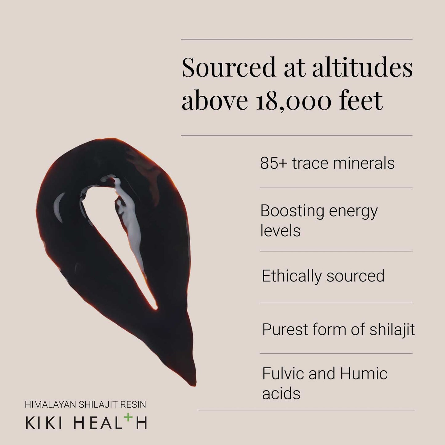 KIKI Health - Himalayan Shilajit - 30g