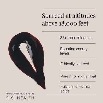 KIKI Health - Himalayan Shilajit - 30g