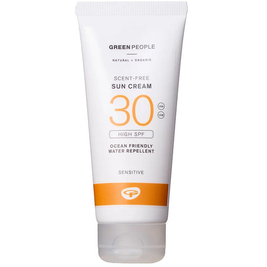 Green People Sun Cream SPF30 100mL: broad-spectrum UVA/UVB protection