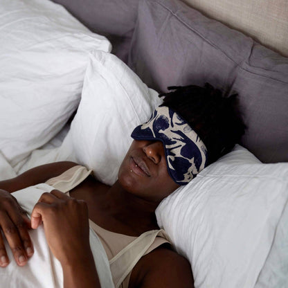 Blasta Henriet - Eye Mask - Linen/Merino