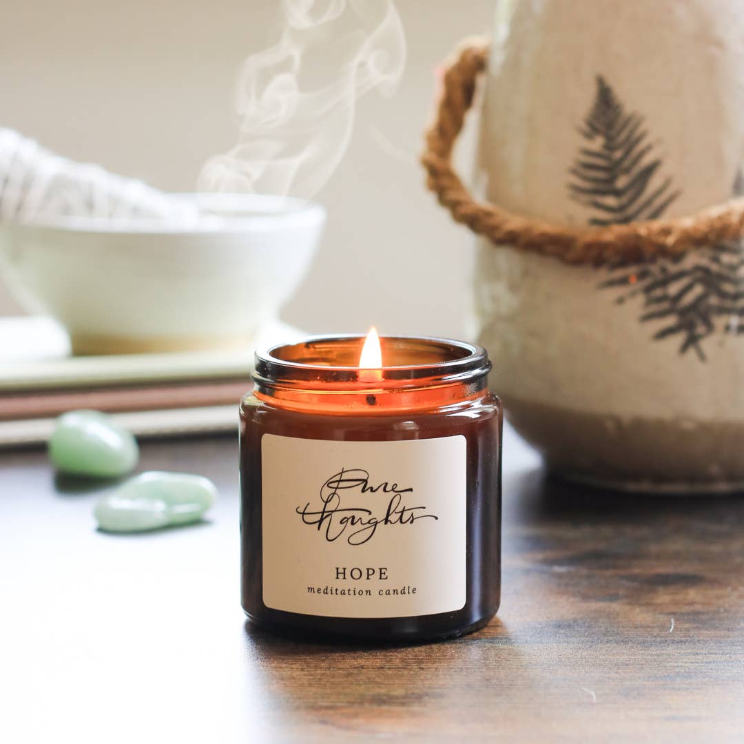 Hope Meditation Soy Wax Candle