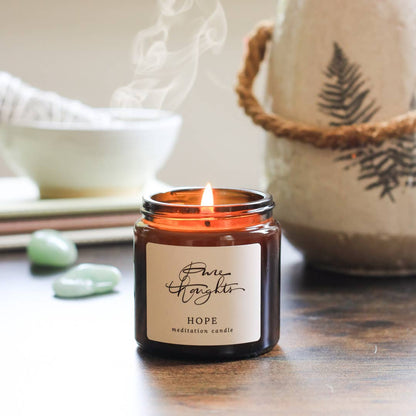 Hope Meditation Soy Wax Candle
