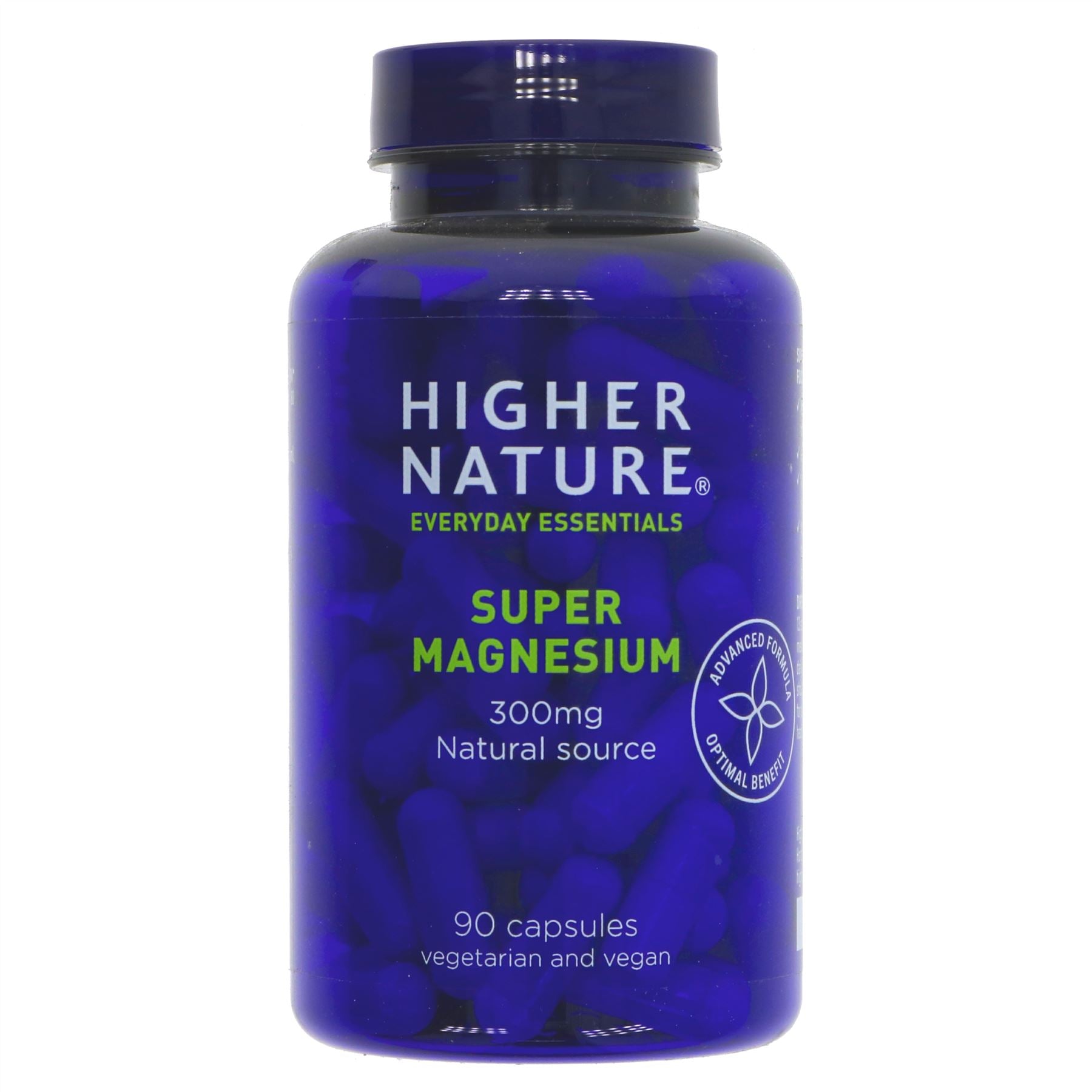 Higher Nature Super Magnesium 90s: supports muscle function & healthy bones.
