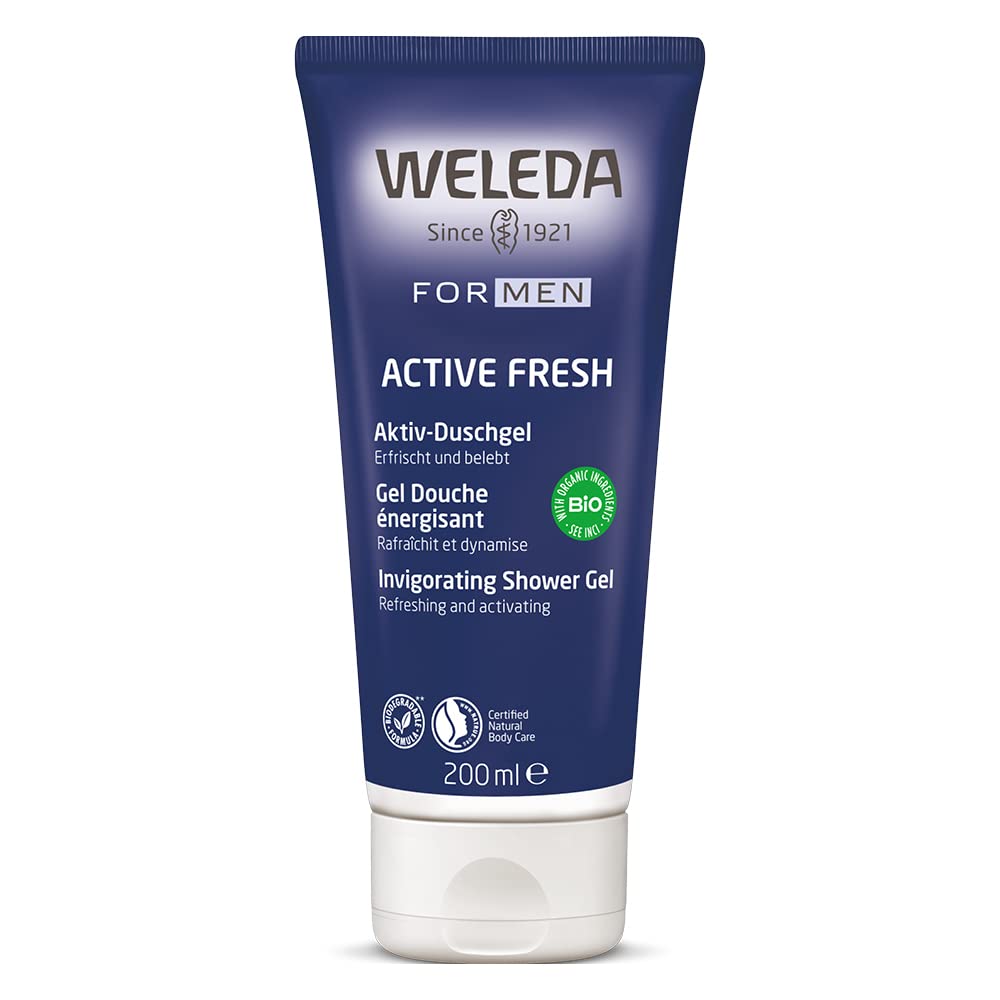 Active Fresh Shower Gel, invigorating and deep cleansing