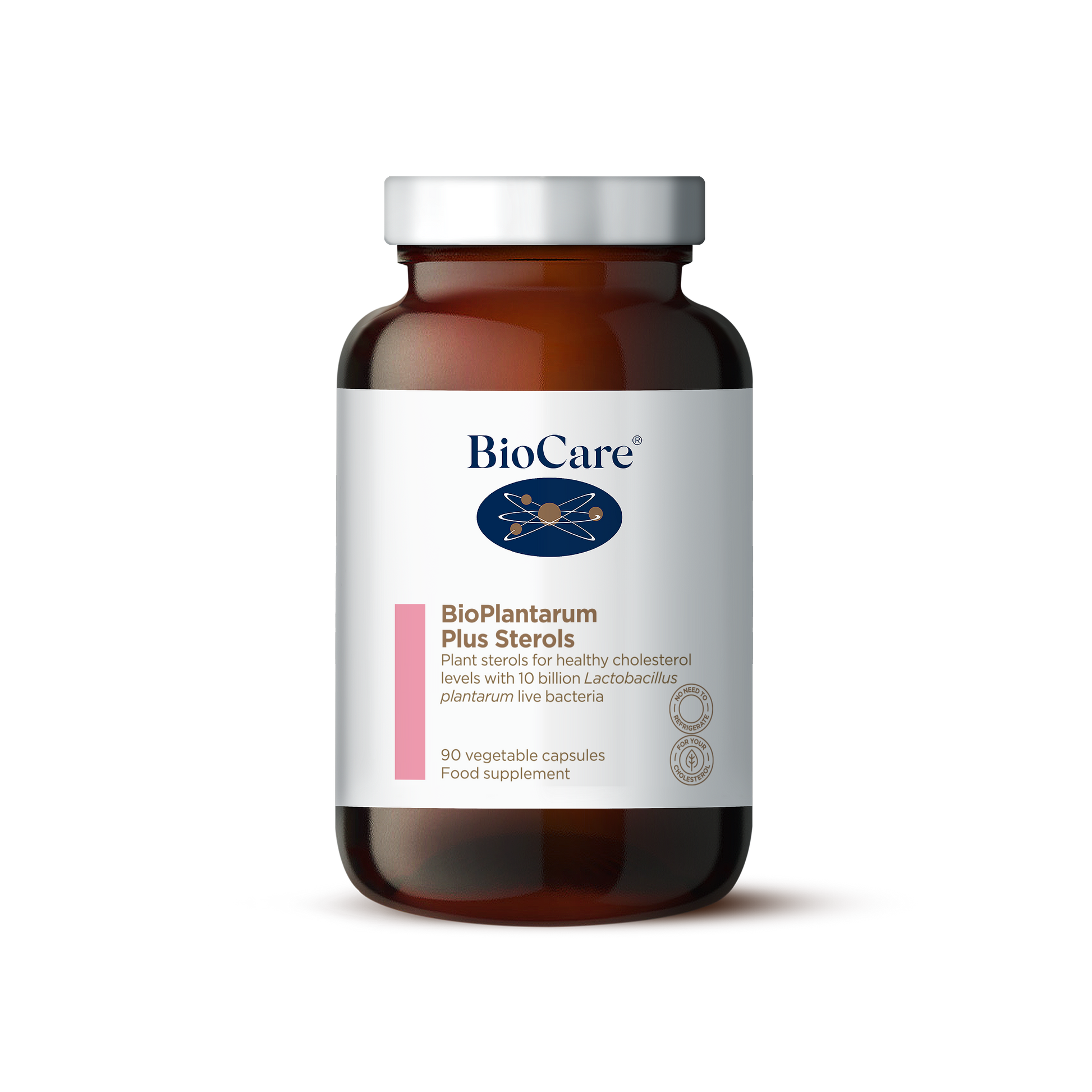 BioCare BioPlantarum Plus Sterols 90s, a supplement with plant sterols to support healthy cholesterol levels.