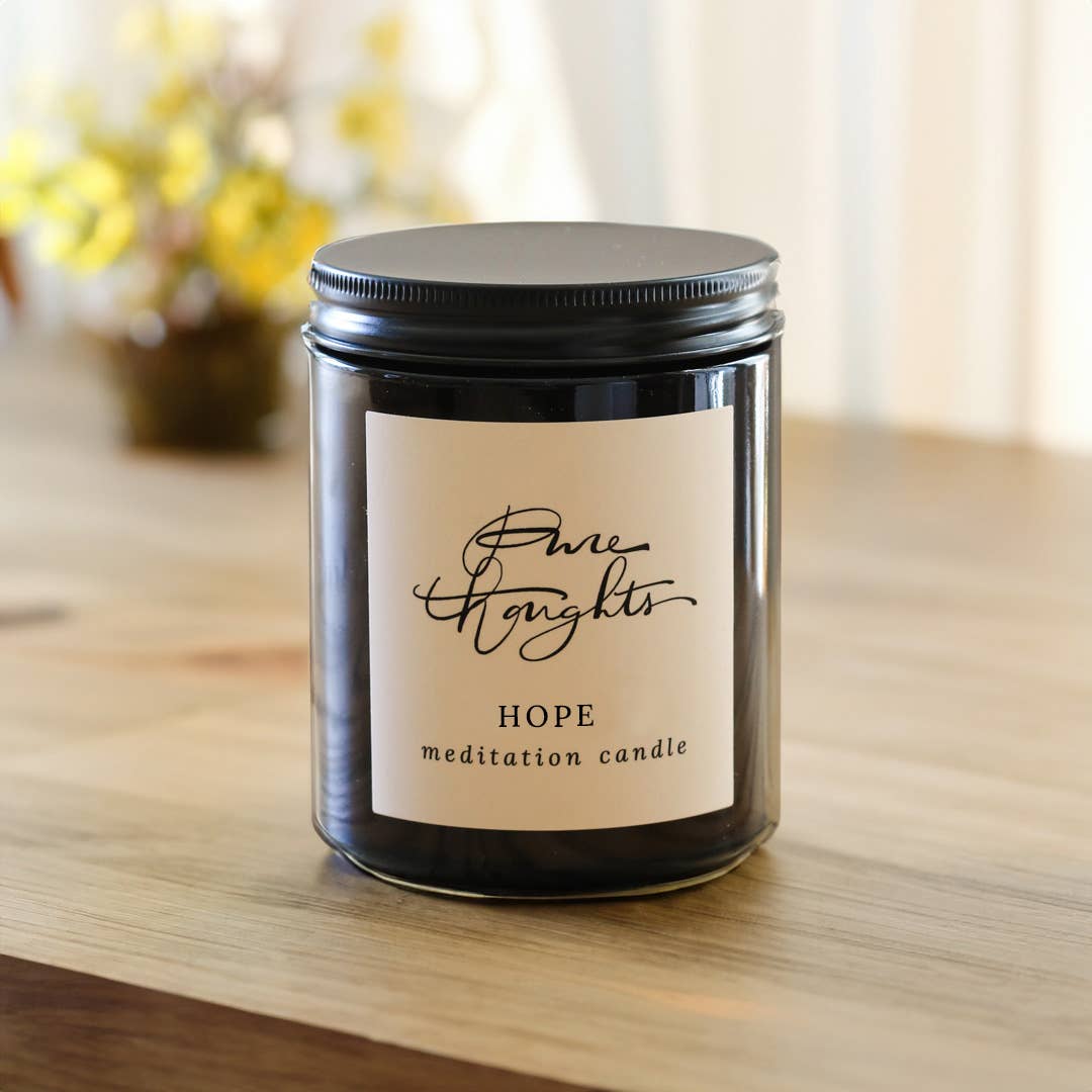 Hope Meditation Soy Wax Candle