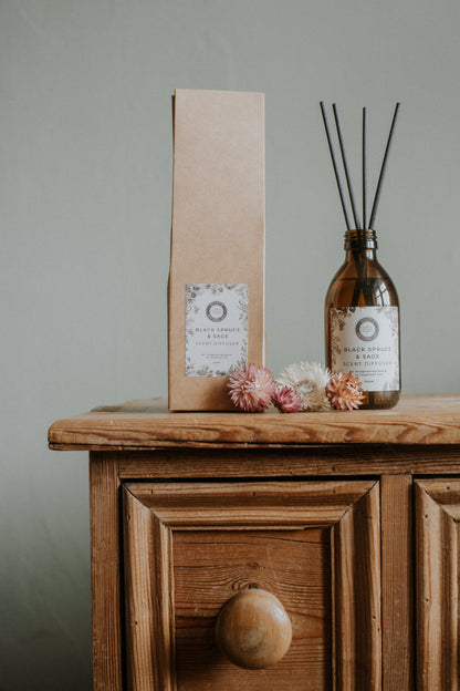 Scott's Apothecary - Black Spruce & Sage Scent Diffuser
