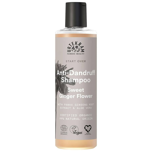 Anti-dandruff Sweet Ginger Flower Shampoo for a clean, healthy scalp and fragrant hair.