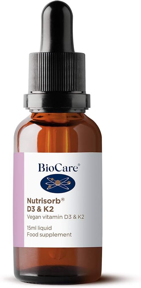 Nutrisorb D3 & K2 supplement for optimal absorption & immune system function