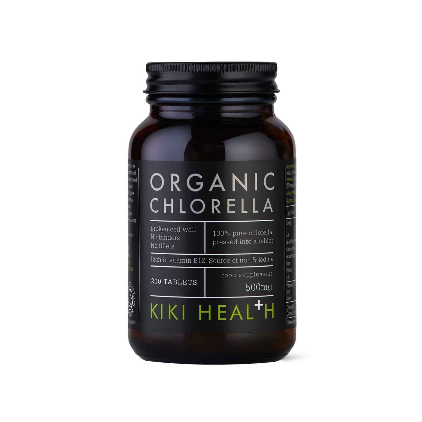 KIKI Health - Organic Premium Chlorella 200 Tablets