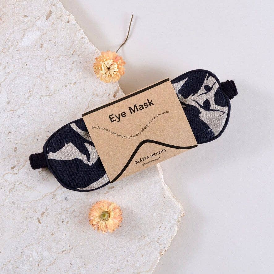Blasta Henriet - Eye Mask - Linen/Merino