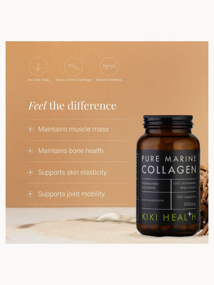 Kiki Health Pure Marine Collagen Capsules 150's 450g