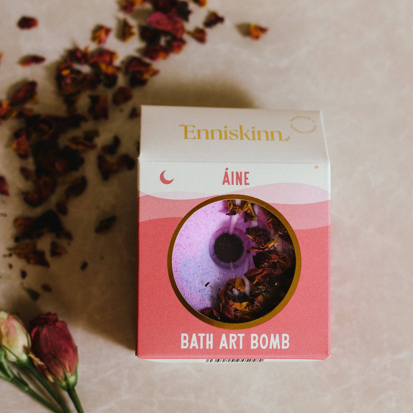 Enniskinn - Bath Bomb - Rose Petitgrain Myrtle - Aine