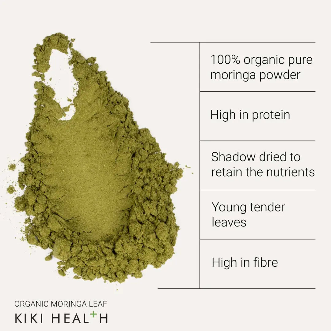 Kiki Organic Moringa Leaf Capsules 120