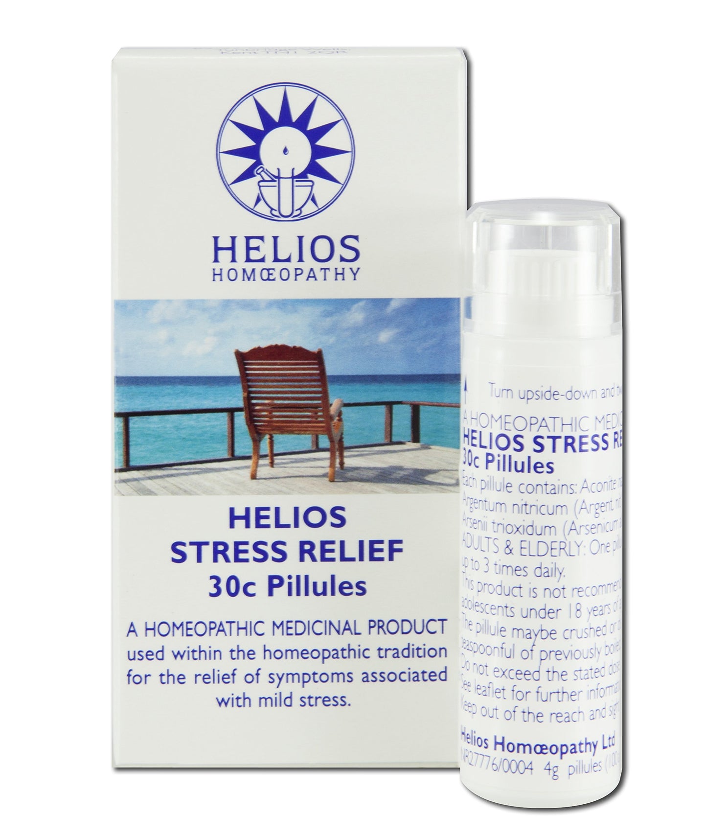 Helios Stress 30c pillules 100s, natural support for well-being during stress.
