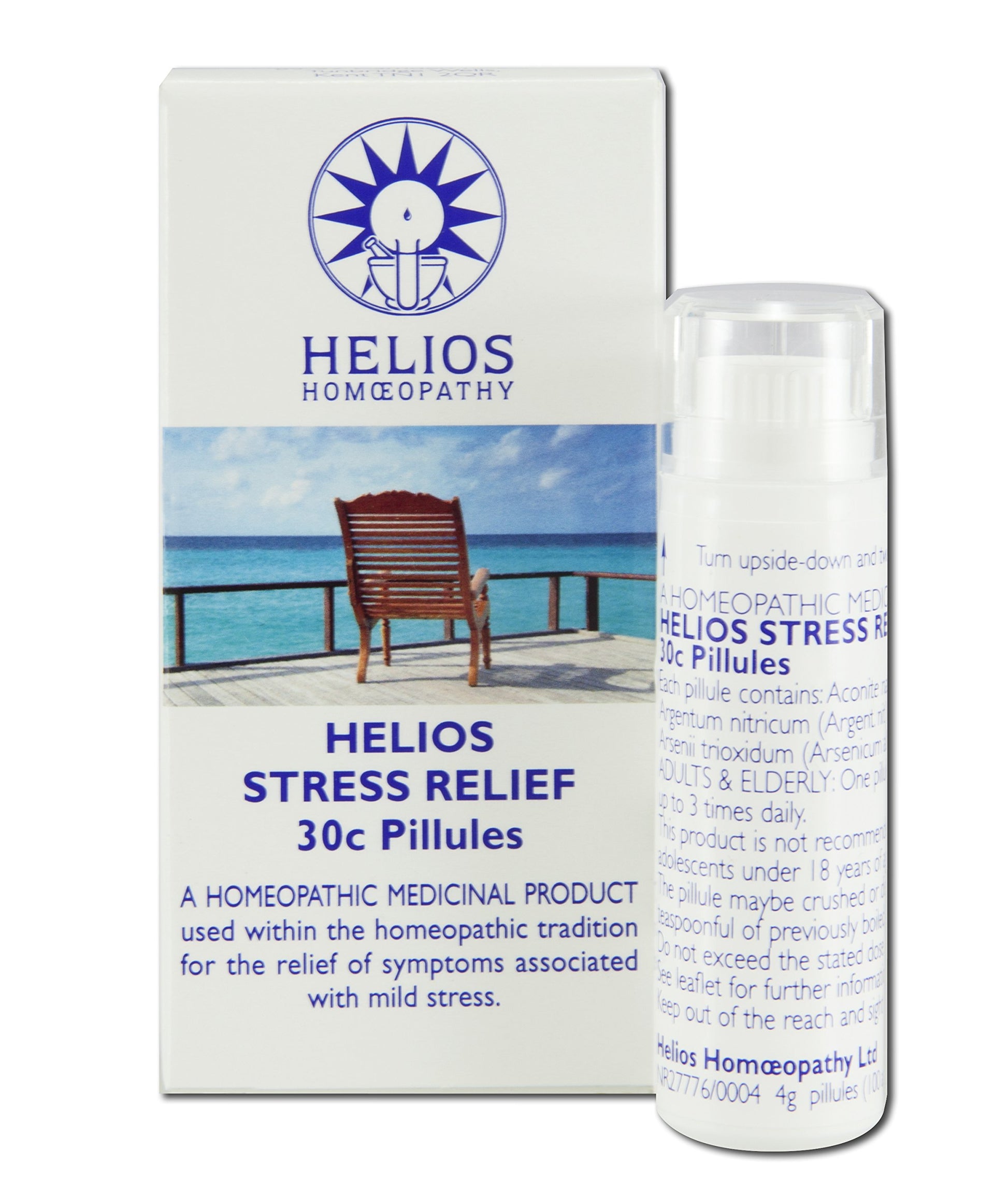 Helios Stress 30c pillules 100s, natural support for well-being during stress.