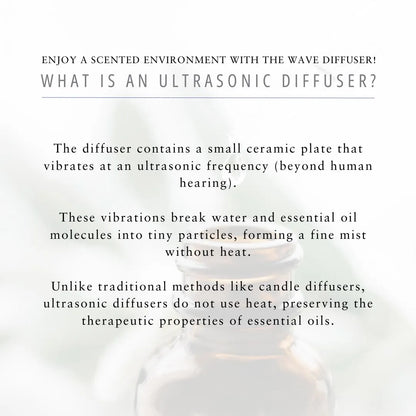 Aroma-Wave Bliss Ultrasonic Diffuser