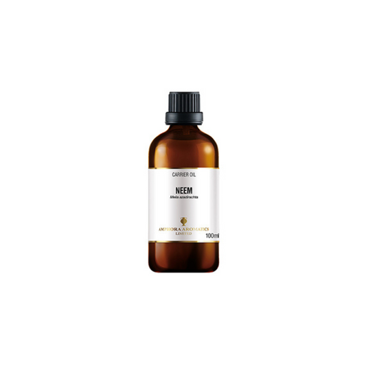 Neem Oil 100ml glass bottle for natural skincare.