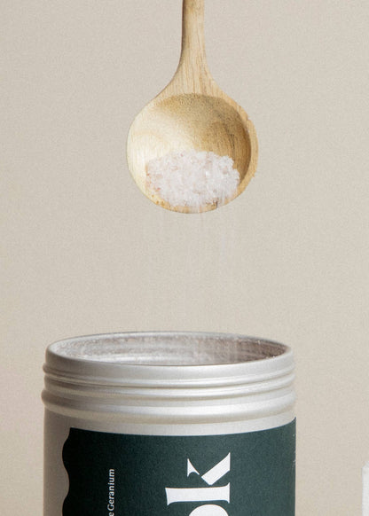 Dook - Scottish Salt Soap - Bath Soak - Bergamot, Juniper & Rose Geranium Bath Salts
