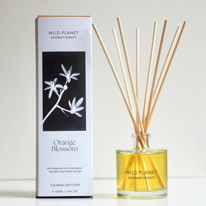 Wild Planet Aromatherapy - Orange Blossom Reed Diffuser