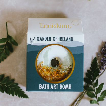 Enniskinn - Bath Bomb - Lavender Rosemary Sage - Garden of Ireland