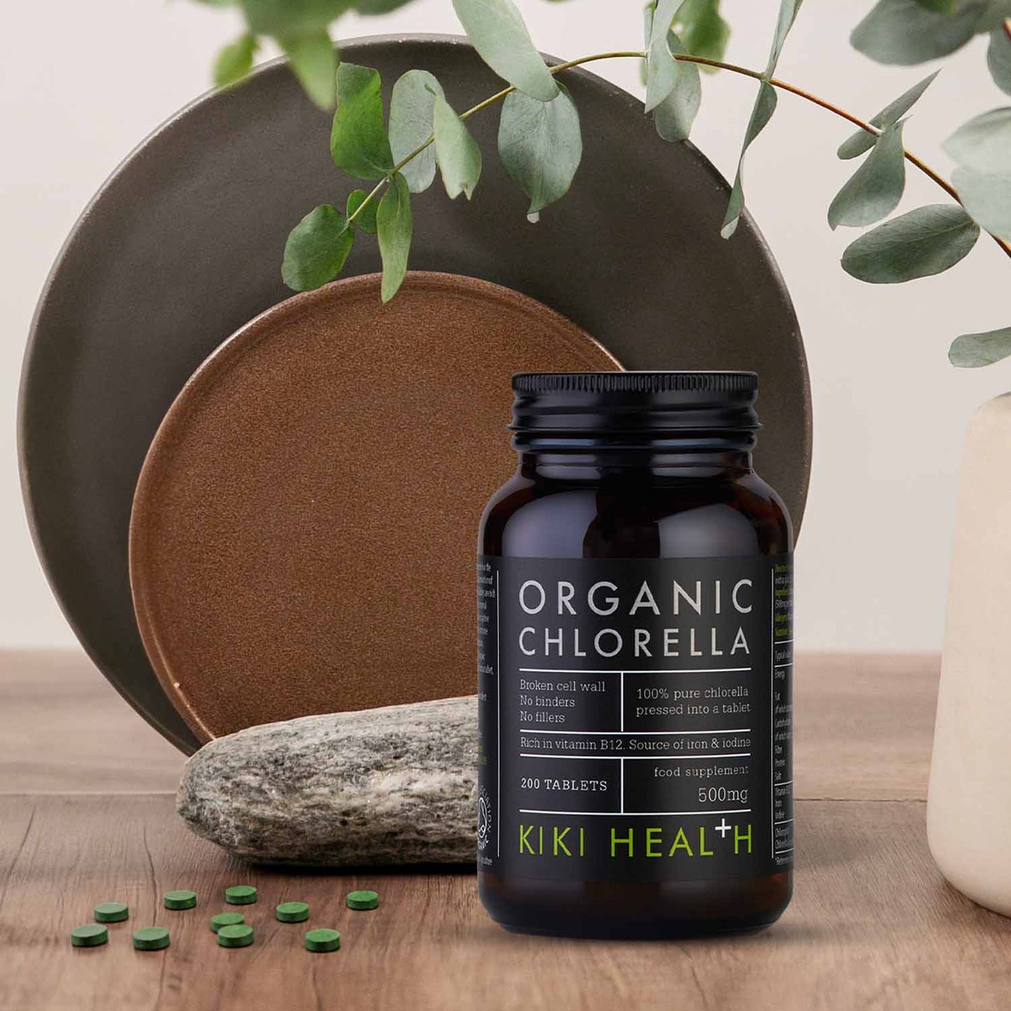 KIKI Health - Organic Premium Chlorella 200 Tablets
